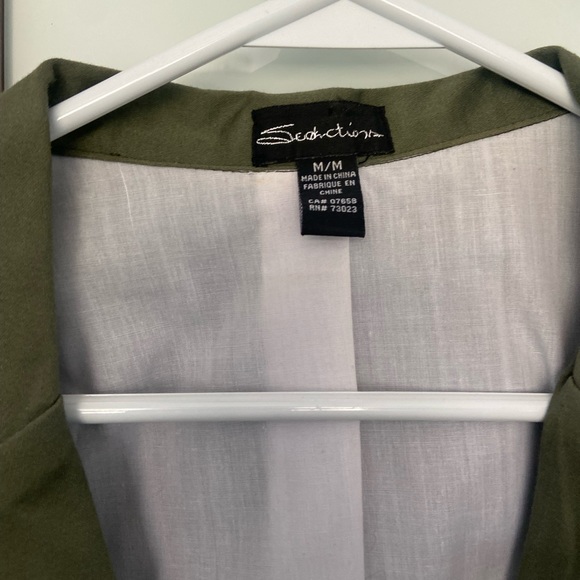 Green fitted blazer - Picture 2 of 3